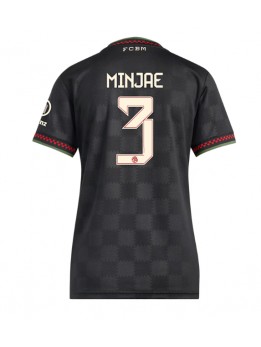 Bayern Munich Kim Min-jae #3 Replika Tredje Kläder Dam 2025-26 Kortärmad